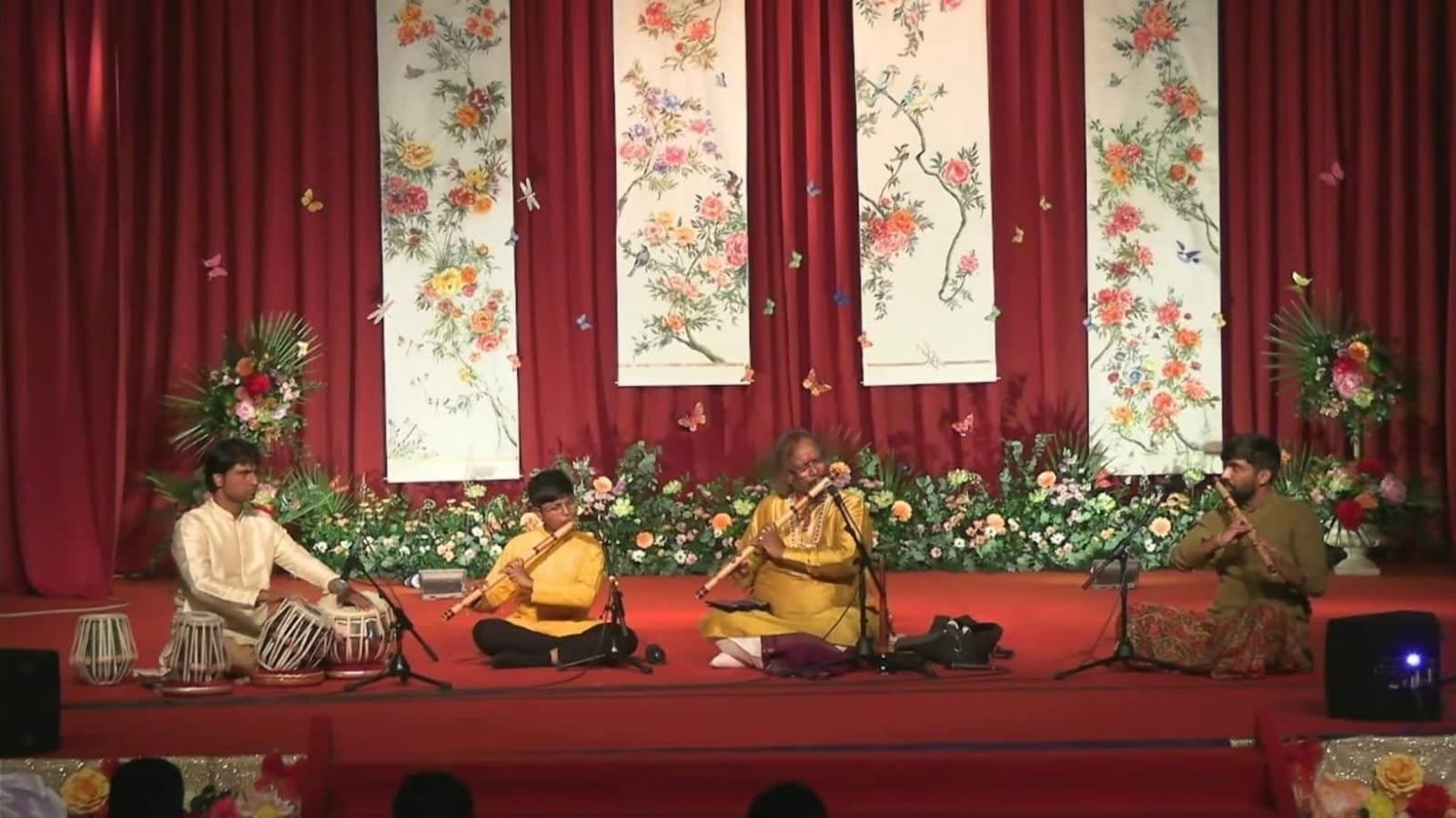 Dhun presented at Mata Nirmala Devi Sahaj Yoga Sitting, Italy