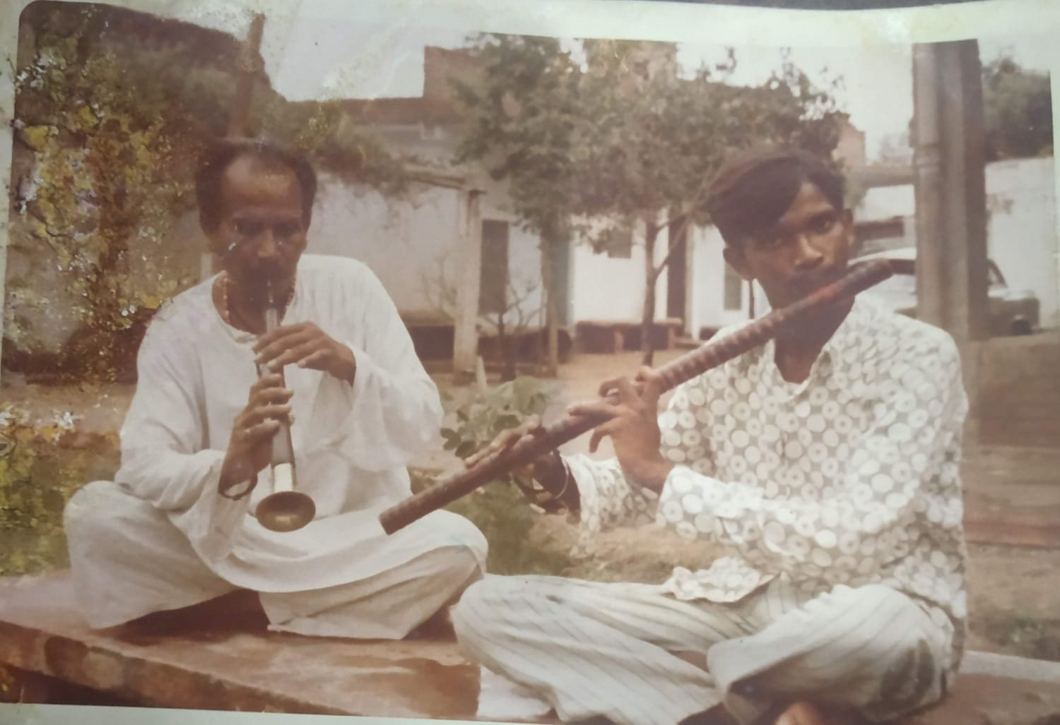 Early days featuring Pt. Raghunath Prasanna along with his son Pt Rajendra Prasanna (2)