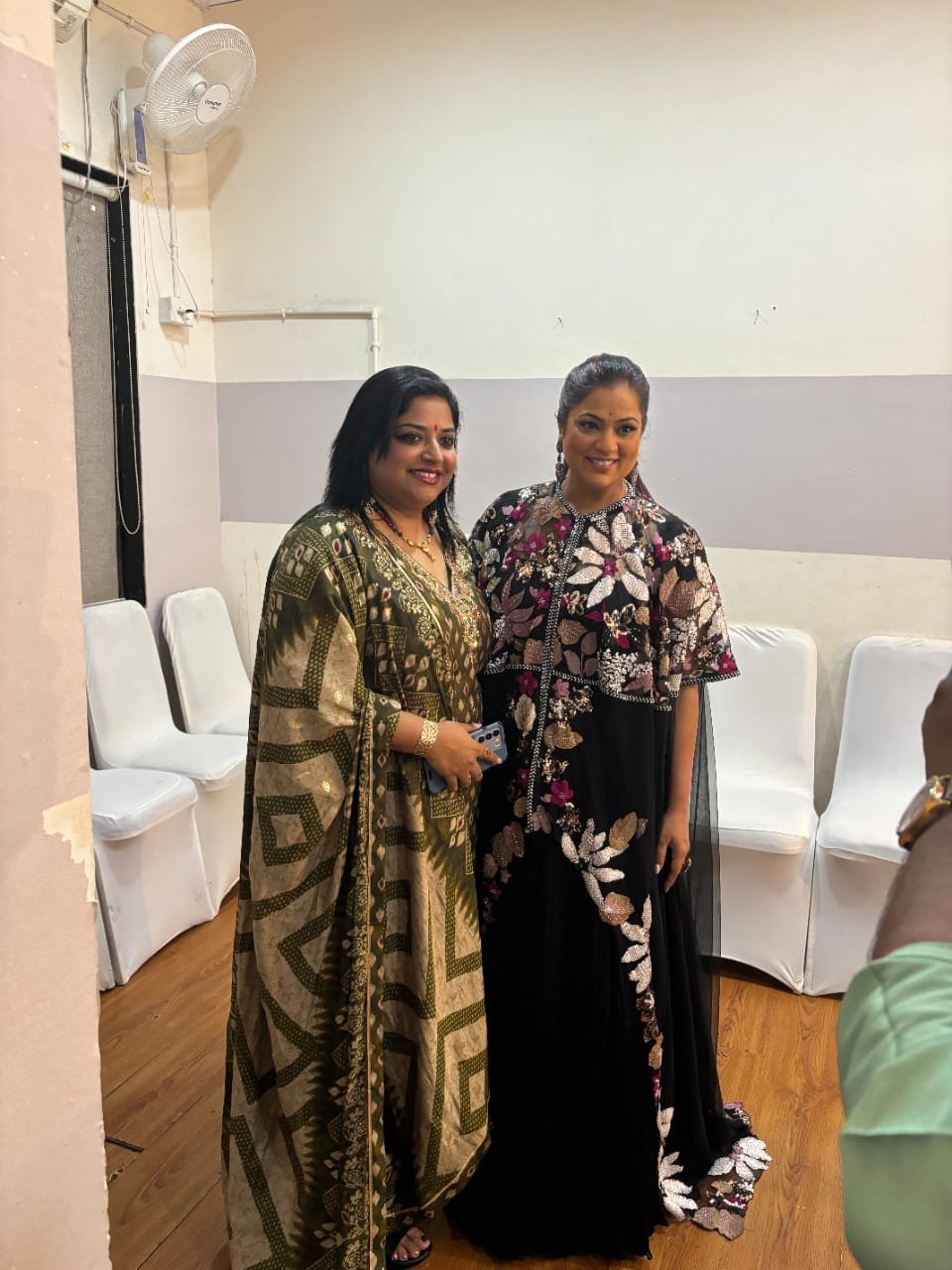 Jagriti Luthra with Richa Sharma